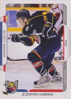 2009-10 Extreme Barrie Colts (OHL) #18 Bryan Cameron Front