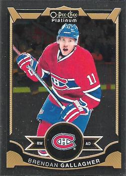 2015-16 O-Pee-Chee Platinum #91 Brendan Gallagher Front