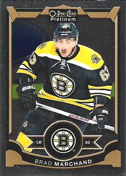 2015-16 O-Pee-Chee Platinum #102 Brad Marchand Front