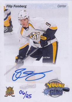 2014-15 Upper Deck - 25th Anniversary Young Guns Tribute Priority Signings Spring Expo #PS-FF Filip Forsberg Front