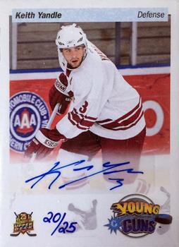 2014-15 Upper Deck - 25th Anniversary Young Guns Tribute Priority Signings Spring Expo #PS-KY Keith Yandle Front