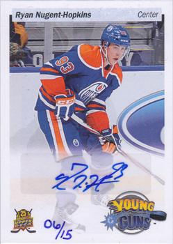 2014-15 Upper Deck - 25th Anniversary Young Guns Tribute Priority Signings Spring Expo #PS-RN Ryan Nugent-Hopkins Front