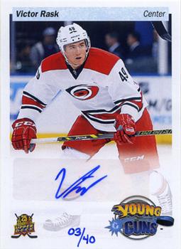 2014-15 Upper Deck - 25th Anniversary Young Guns Tribute Priority Signings Spring Expo #PS-VR Victor Rask Front