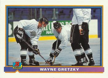 1991-92 Bowman - Pre-Production Samples #NNO Wayne Gretzky Front