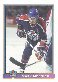1991-92 Bowman - Pre-Production Samples #NNO Mark Messier Front