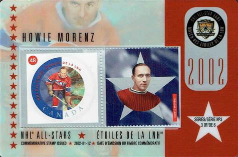 2002 Canada Post NHL All-Stars #3 Howie Morenz Front