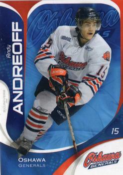 2007-08 Extreme Oshawa Generals (OHL) #10 Andy Andreoff Front