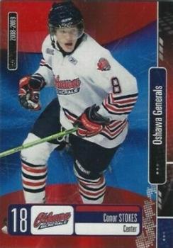 2008-09 Extreme Oshawa Generals (OHL) #14 Conor Stokes Front