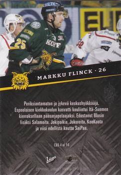 2015-16 Cardset Finland - Concrete & Steel #C&S4 Markku Flinck Back