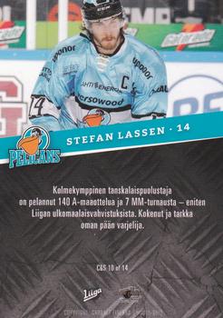 2015-16 Cardset Finland - Concrete & Steel #C&S10 Stefan Lassen Back