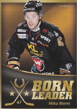 2015-16 Cardset Finland - Born Leader #BL8 Mika Niemi Front