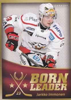 2015-16 Cardset Finland - Born Leader #BL12 Jarkko Immonen Front