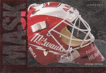 2015-16 Cardset Finland - The Mask Special Edition #The Mask 7 Mika Järvinen Front