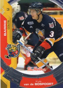 2006-07 Extreme Barrie Colts (OHL) #NNO Kyle Van de Bospoort Front