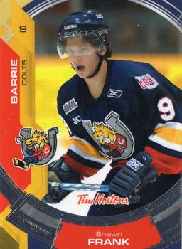 2006-07 Extreme Barrie Colts (OHL) #NNO Shawn Frank Front