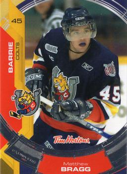2006-07 Extreme Barrie Colts (OHL) #NNO Matthew Bragg Front