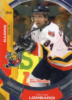 2006-07 Extreme Barrie Colts (OHL) #NNO Michael Lombardi Front