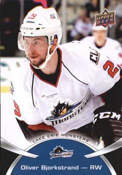 2015-16 Upper Deck AHL #29 Oliver Bjorkstrand Front