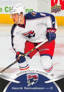 2015-16 Upper Deck AHL #92 Henrik Samuelsson Front