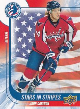 2016 Upper Deck National Hockey Card Day USA #USA1 John Carlson Front