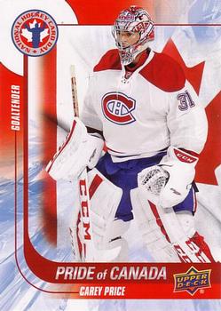 2016 Upper Deck National Hockey Card Day Canada #CAN2 Carey Price Front
