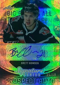 2015 Leaf Signature Series - Prospects Gray #SP-BH1 Brett Howden Front