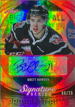 2015 Leaf Signature Series - Prospects Red #SP-BH1 Brett Howden Front