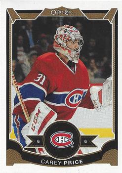 2015-16 O-Pee-Chee - Blaster Box Bottoms #NNO Carey Price Front