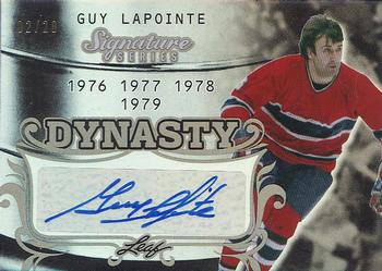 2015 Leaf Signature Series - Signature Dynasty - Gray #SDY-SS1 Serge Savard Front