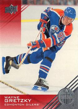 2013 Upper Deck Edmonton Oilers #1 Wayne Gretzky Front