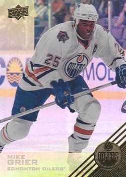 2013 Upper Deck Edmonton Oilers - Rainbow Parallel #44 Mike Grier Front
