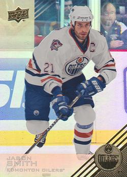 2013 Upper Deck Edmonton Oilers - Rainbow Parallel #50 Jason Smith Front