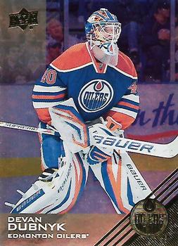 2013 Upper Deck Edmonton Oilers - Rainbow Parallel #77 Devan Dubnyk Front