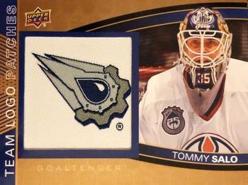 2013 Upper Deck Edmonton Oilers - Team Logo Patches #TL-83 Tommy Salo Front