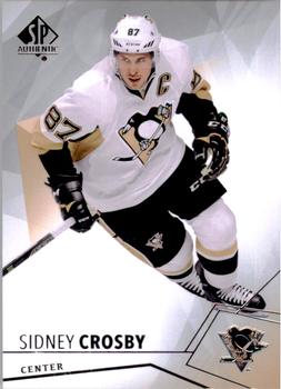 2015-16 SP Authentic #87 Sidney Crosby Front