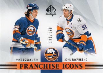 2015-16 SP Authentic #179 Mike Bossy / John Tavares Front