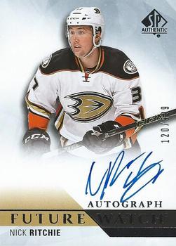 2015-16 SP Authentic #269 Nick Ritchie Front