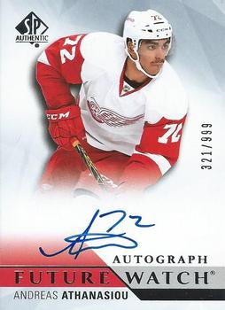 2015-16 SP Authentic #278 Andreas Athanasiou Front