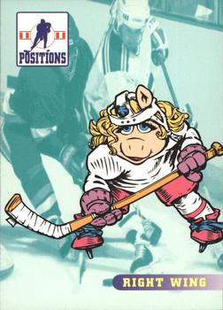 1994 Cardz Muppets Take the Ice #3 Right Wing Front