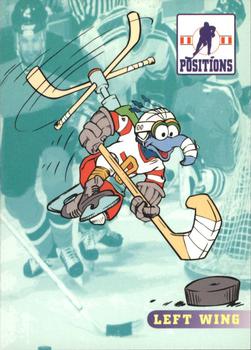 1994 Cardz Muppets Take the Ice #5 Left Wing Front