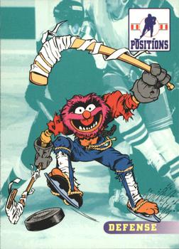 1994 Cardz Muppets Take the Ice #6 Defense Front