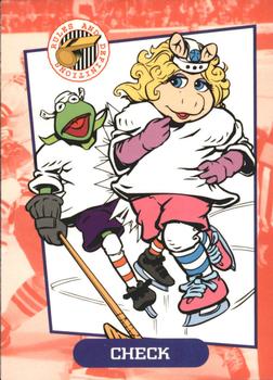 1994 Cardz Muppets Take the Ice #22 Check Front