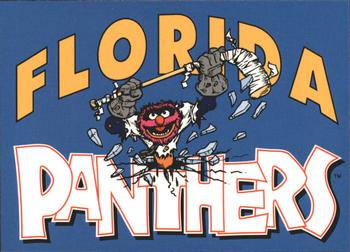 1994 Cardz Muppets Take the Ice #35 Florida Panthers Front