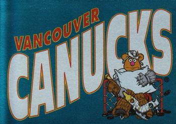 1994 Cardz Muppets Take the Ice - Tekchrome #NNO Vancouver Canucks Front