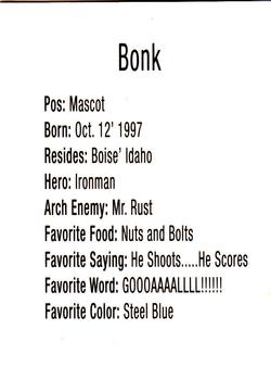 2005-06 KOOL-104.3 Radio Idaho Steelheads (ECHL) #NNO Bonk Back