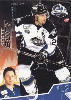 2006-07 Idaho Steelheads (ECHL) #3 Scott Burt Front
