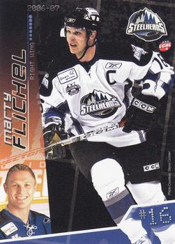 2006-07 Idaho Steelheads (ECHL) #5 Marty Flichel Front