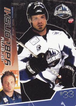 2006-07 Idaho Steelheads (ECHL) #13 Jeremy Yablonski Front