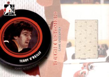 2005-06 In The Game Tough Customers - Game-Used Jersey #GUJ-TO Terry O'Reilly Front