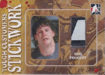 2005-06 In The Game Tough Customers - Stickwork #SW-BP Bob Probert Front